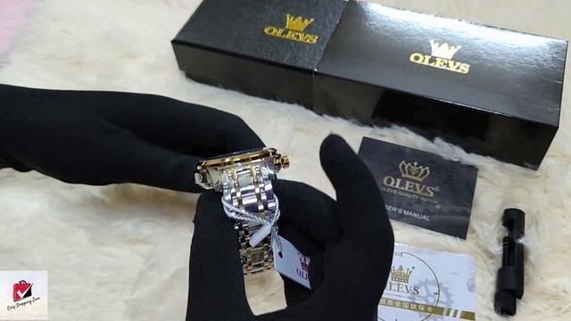 OLEVS 9910 Gents Watch || Easy Shopping Zone || Bangla Watch Tutorial || смотреть онлайн