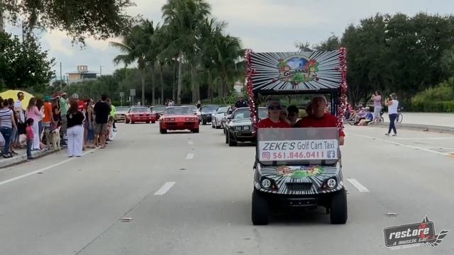 Christmas Parade in Jupiter, Florida in memory of #BurtReynolds смотреть онлайн