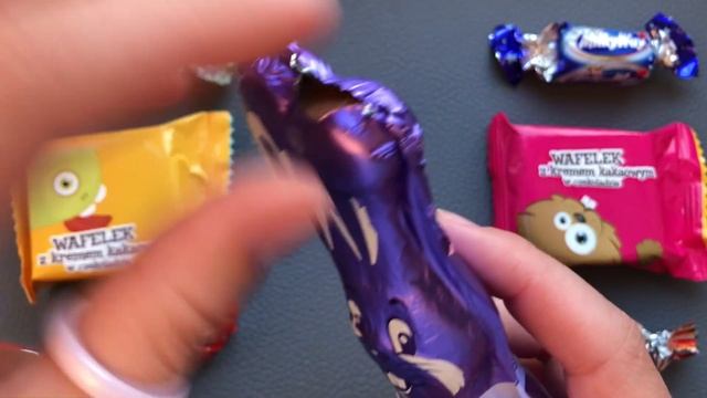 Bounty, Milky Way | Yummy Rainbow Lollipop ASMR смотреть онлайн