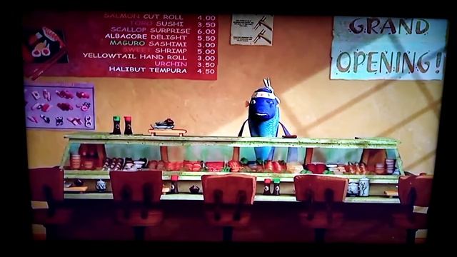 Shark Tale Sushi Bowl Man Put The Knife Into The Board & Growls смотреть онлайн