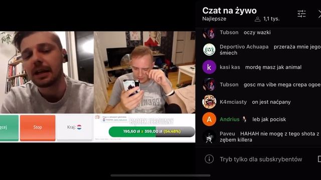 Mahonek live 22.07.2023 Omegle telefony killer DYMY @mahonek7 #live #twitch #subskrybuj смотреть онлайн