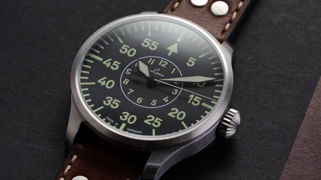 $400 Flieger Watch - Laco Aachen Review (Type B Dial - Made in Germany, Sapphire, Hacking Movement) смотреть онлайн