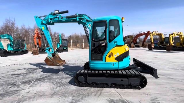 Легендарный KUBOTA RX-505 настоящий Японский экскаватор смотреть онлайн