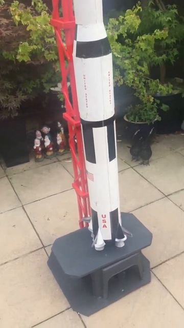 Model Rocket 🚀 Space X Starship /Saturn V Apollo 11 count down # shorts смотреть онлайн