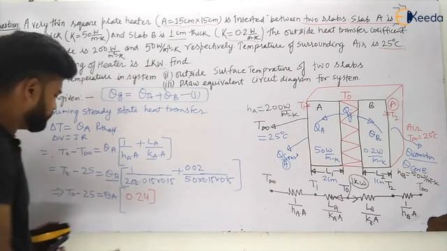 Numerical 5: Measuring the heat transfer with heat transfer with heater inside composite wall | GAT смотреть онлайн