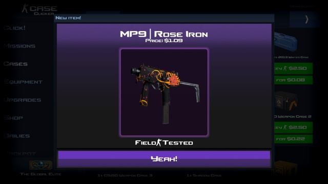 CSGO CASE CLICKER - EVERY CASE IN THE GAME CHALLENGE! (CASE CLICKER) #15 смотреть онлайн