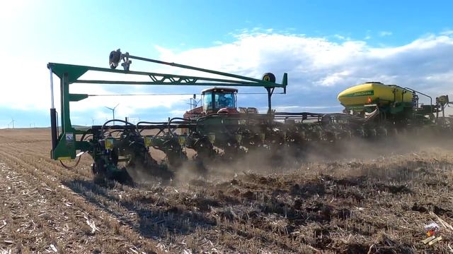 Planting Corn near Hettinger North Dakota | JC Farms смотреть онлайн