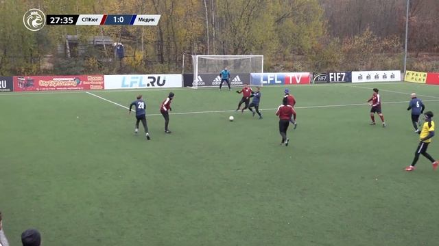 Запад. Первый дивизион. СПКюг - Медик ( Обзор ) смотреть онлайн
