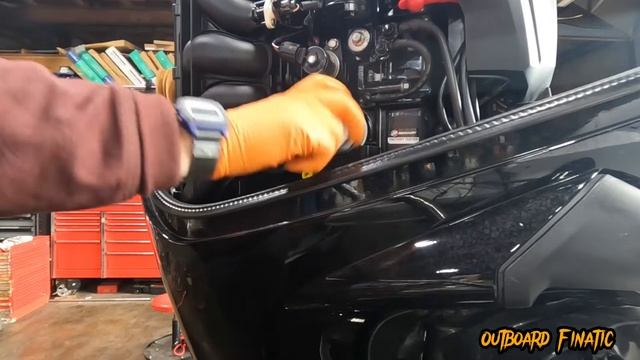 Mercury 115 4 stroke oil change(DIY) #outboards смотреть онлайн