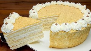 Легкий в приготовлении торт, который можно испечь без опыта