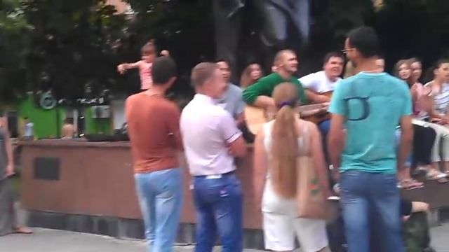 27.07.2014р. м. Тернопіль, біля пам'ятника І. Франка смотреть онлайн