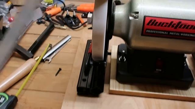 BuckTool Grinder And Easy Grind Sharpening System Install