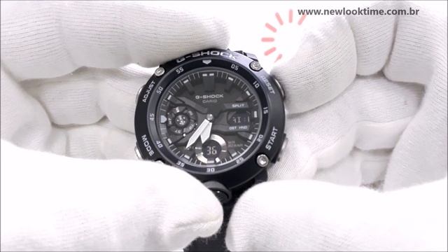 Relógio G-SHOCK GA-2000S-1ADR - New Look Time Relógios смотреть онлайн