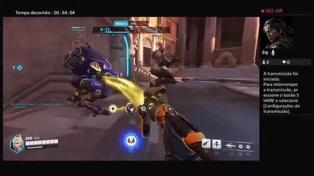 Overwatch 2 Mercy Heróis Nunca Morrem Descansa em Paz. смотреть онлайн