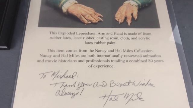Prop Showcase: Leprechaun 4 Screen used Hand/Arm! смотреть онлайн