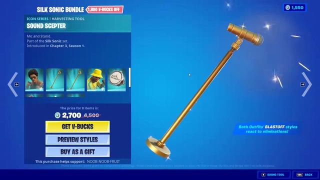 BRUNO MARS & ANDERSON .PAAK Bundle Review | Fortnite X Silk Sonic смотреть онлайн