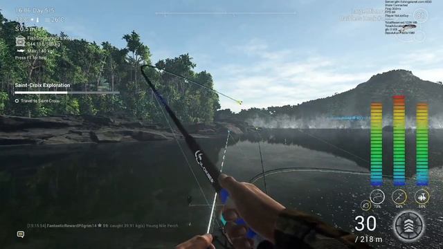 FISHING PLANET~ Tiger fish grind, DAY23'[DLC]. смотреть онлайн