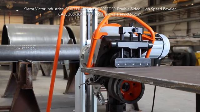 Sierra Victor Machinery: BEVELER USA UZ29 SPEEDER Double Sided High Speed Beveler смотреть онлайн