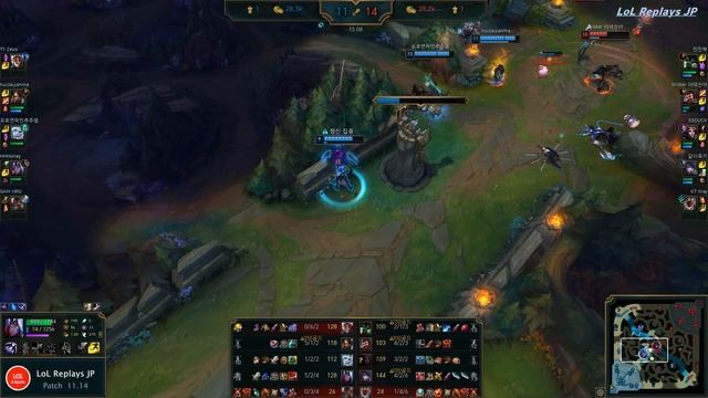 【韓国サーバー/GM】AXZ Honey ヴァルス(Varus) VS EDG Viper アフェリオス(Aphelios) BOT - Patch11.14 KR Ranked【LoL】 смотреть онлайн