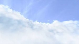 Полет сквозь облака   Голубое небо   Футаж   8000 kbps HD Video 16 ׃ 9