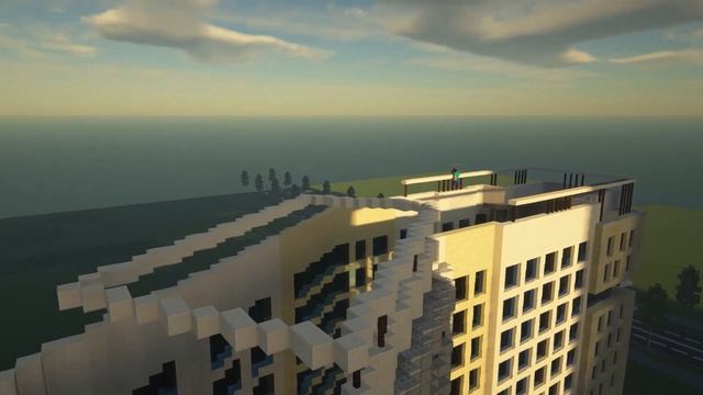 Строю ЖК Bi City Seoul в Minecraft | TimeLapse смотреть онлайн