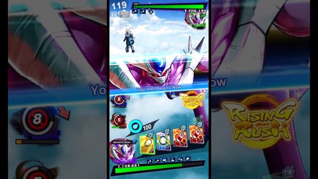 DEFEATING Transforming Final Form Cooler Battle-50 Lvl 4500 - Dragon Ball Legends смотреть онлайн