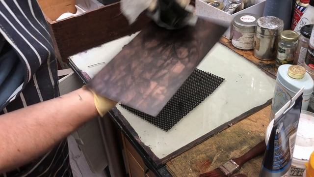 INTAGLIO PROCESS: the proof print and applying the aquatint ground смотреть онлайн