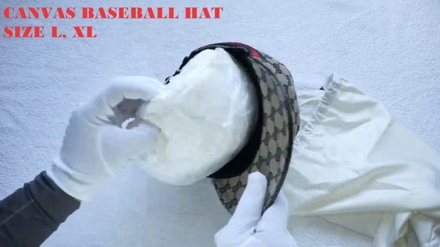 CANVAS BASEBALL HAT GUCCI смотреть онлайн