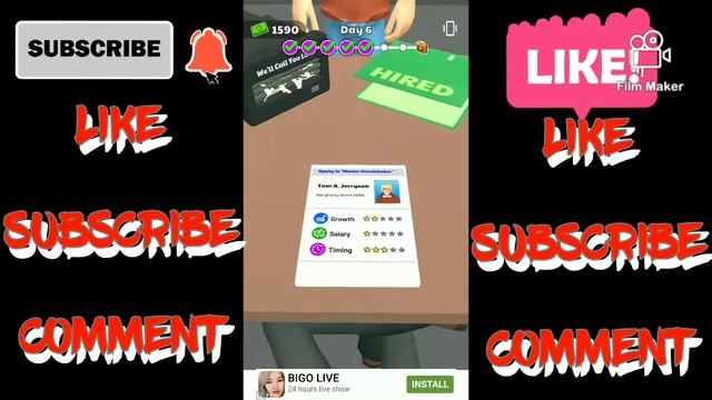Funny Game 🎮🤣 ( @Boss Life 3D ) MARS-A-GAMER 🎮🎯