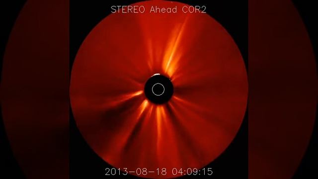 Видео солнечных вспышек за август 2013 года (СТЕРЕО) смотреть онлайн