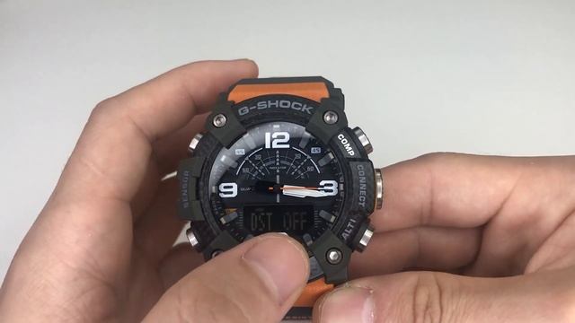 5594 How To Set The Time On Casio Mudmaste GG-B100 Outdoor Watch