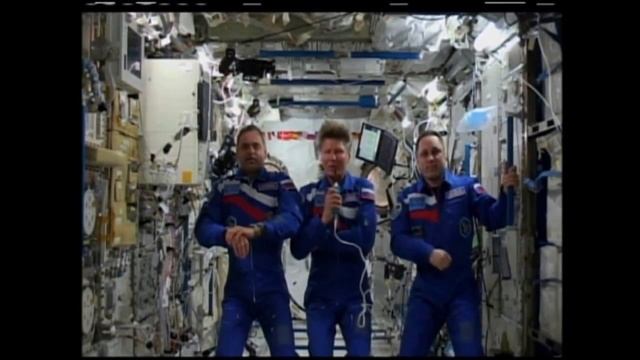Обращение экипажа МКС к участникам LXV молодежной научной конференции СГАУ