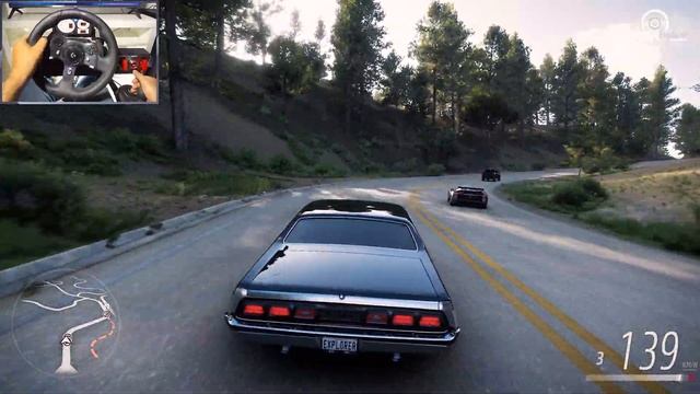 Mercury Cyclone Spoiler 1970 - 7.5L V8 758hp - Driving смотреть онлайн