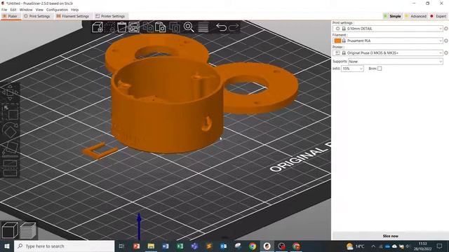 Setting Up A Model In Prusa Slicer