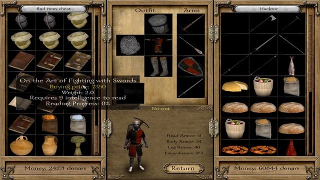 Mount and Blade Warband: CHEATS tutorial смотреть онлайн