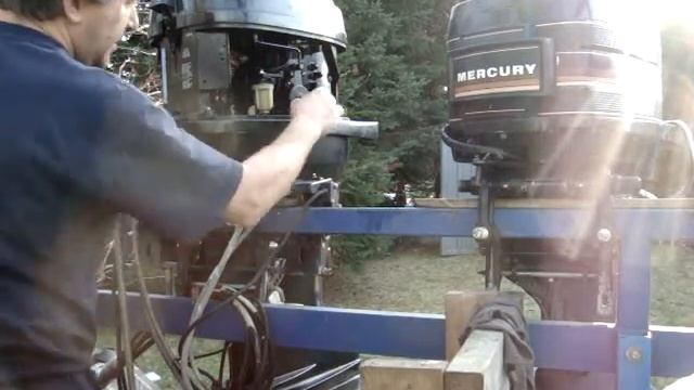 50 HP Mercury Outboard With Power Trim 1984-85