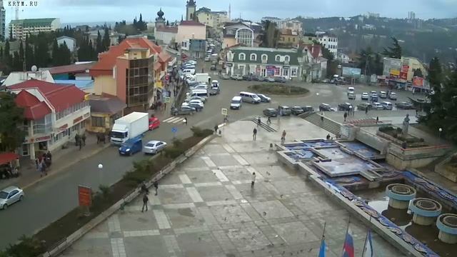 Вебкамера "Площадь Советская". Запись 12.02.2016 12:30:01 смотреть онлайн