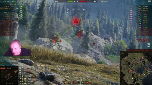 10 ТЫЫЫЩЩЩ. ЭПИК в конце боя) T110E5. смотреть онлайн
