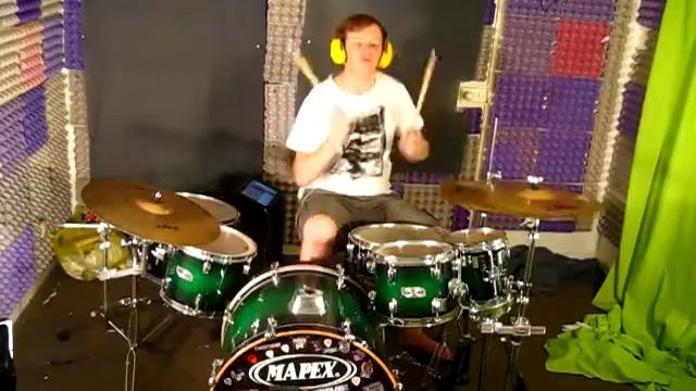 From Yesterday - 30 Seconds to Mars Drum Cover смотреть онлайн