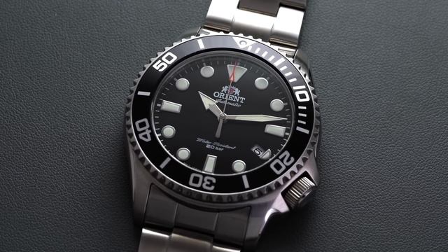 A Slimmer, More Wearable Diver From Orient - "Mini Neptune" RA-AC0K01B10B смотреть онлайн