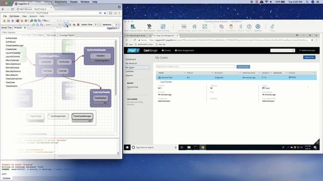 Automating PEGA CaseManager смотреть онлайн
