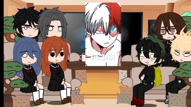 𓆩Реакция прошлых одноклассников Деку на него𓆪#гача#Мга#Деку#Изуку#хочуврек