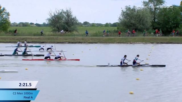 C2 Men 1000m - Final A / 2024 ICF Canoe-Kayak Sprint World Cup смотреть онлайн