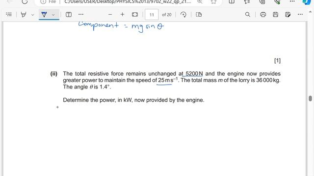 CAIE AS Physics 9702 OCTOBER /NOVEMBER 2022 Paper 21 смотреть онлайн