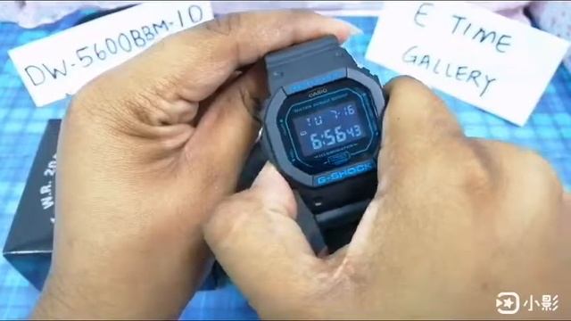 CASIO G-SHOCK DW-5600BBM-1D смотреть онлайн