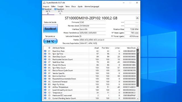 Crystal Disk Info Como Verificar seu HD ou SSD! смотреть онлайн
