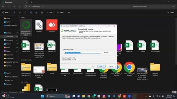 Installation of Jupiter Notebook and Google Colab