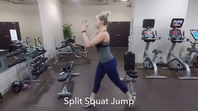 Split Squat jump смотреть онлайн