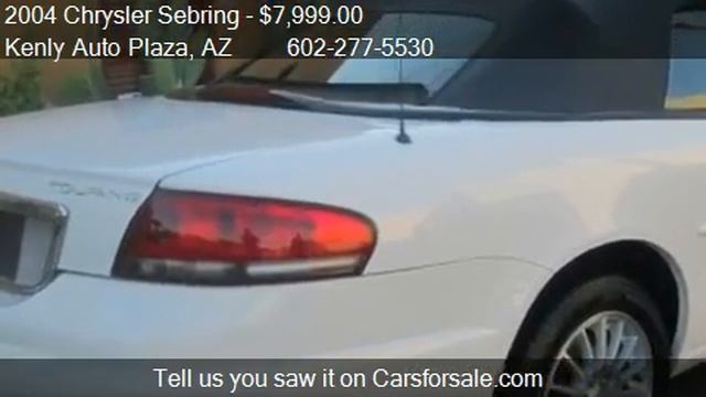 2004 Chrysler Sebring Touring Convertible - for sale in Phoe смотреть онлайн