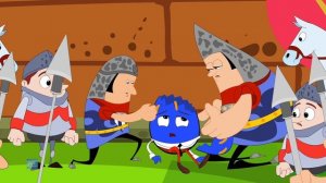 Шалтай-Болтай сидел на стене | детская рифма | Humpty Dumpty | Cartoon Town Russia | Песни Для Дете